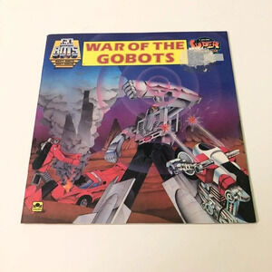 Vtg  1984 War of The Go Bots Super Adventure Golden Book